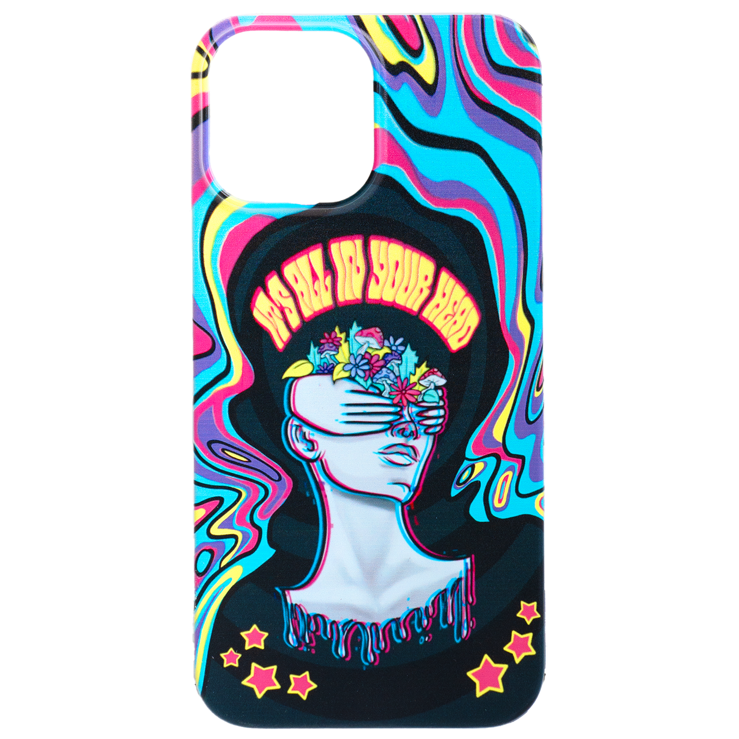 All in Your Head V1 - Phone Case