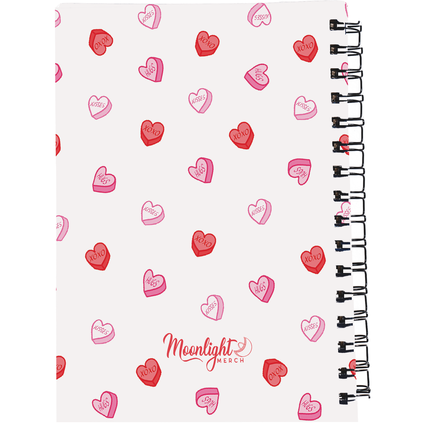 Candy Hearts - Notebook