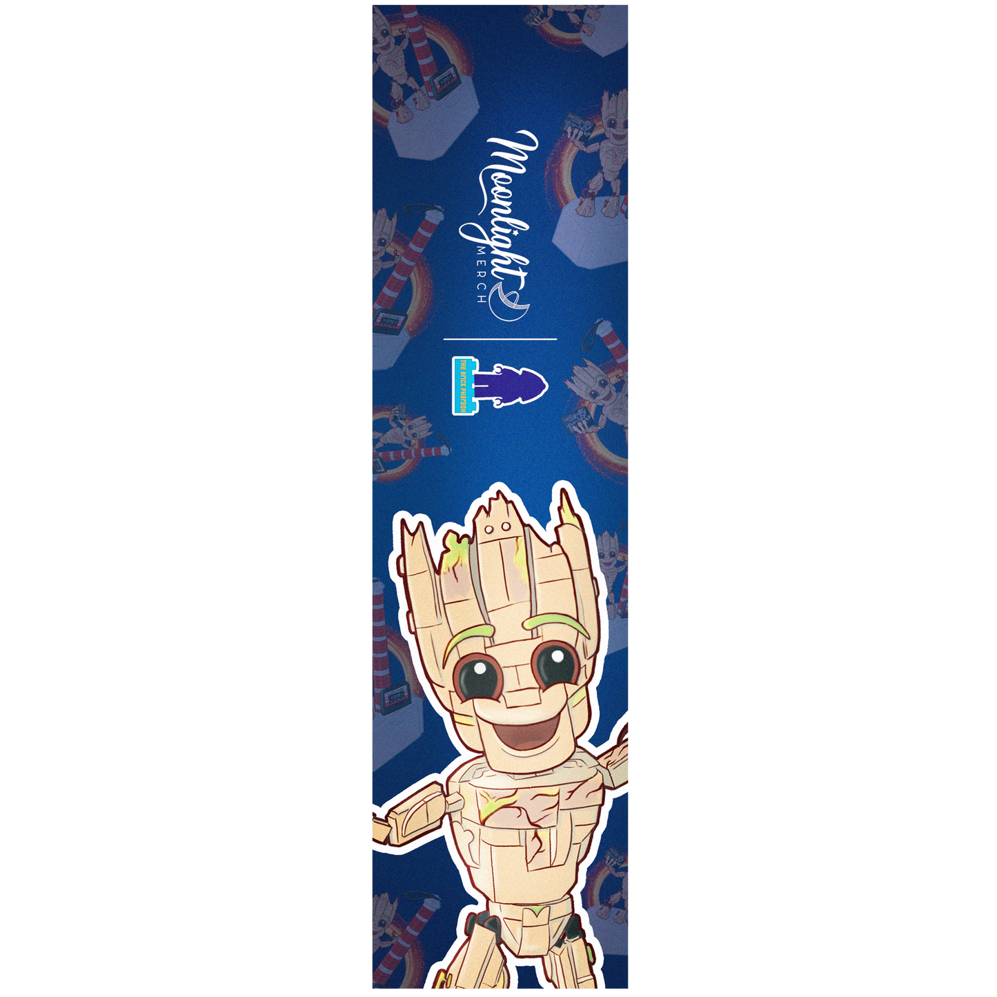 Groot & Mjolnir - Bookmark