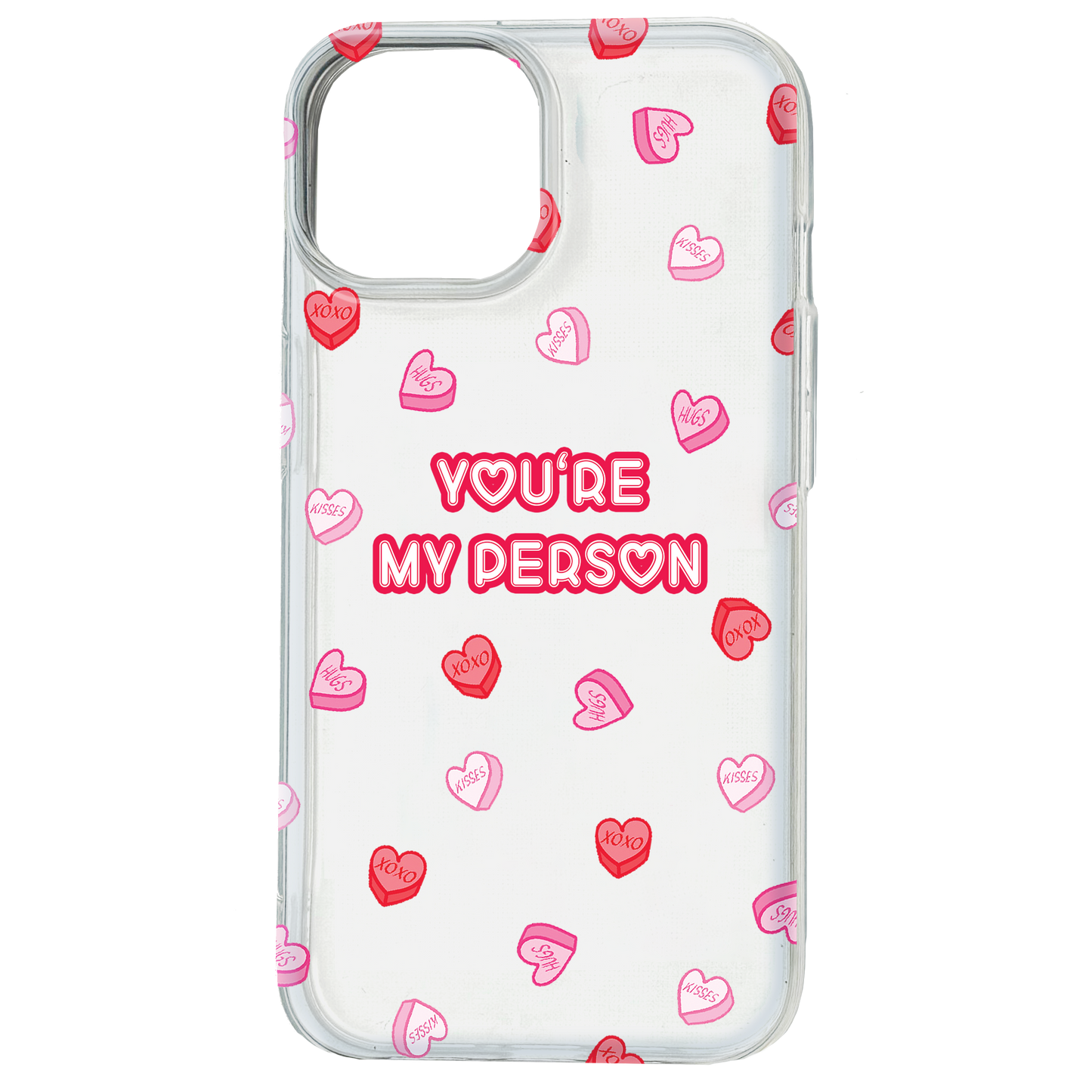 Candy Hearts - Phone Case