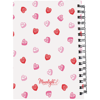 Candy Hearts - Notebook