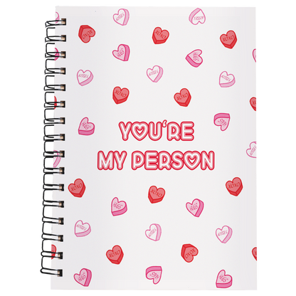 Candy Hearts - Notebook