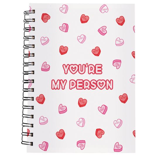 Candy Hearts - Notebook