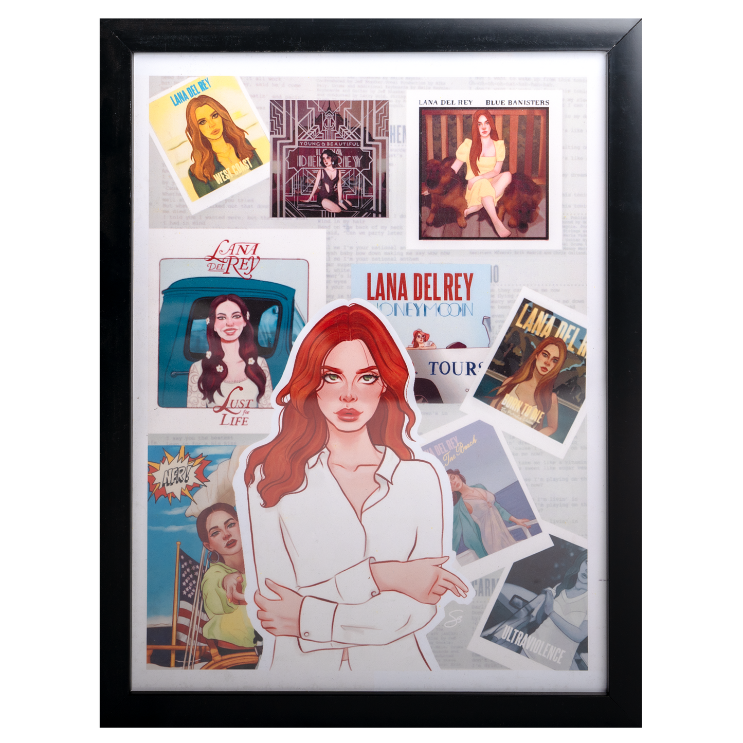 History of Del Rey - Poster