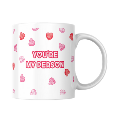 Candy Hearts - Mug